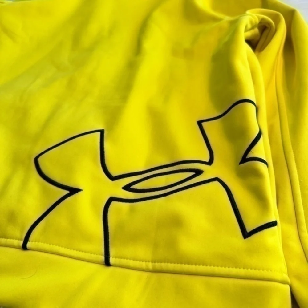 Under Armour UA ColdGear‎ Infrared Softshell Zip Jacket Yellow Boys Youth YXL